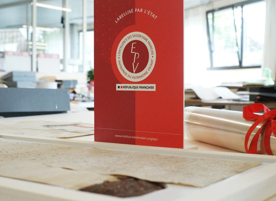 Label « Entreprise du Patrimoine Vivant » : La Reliure à nouveau récompensé !
